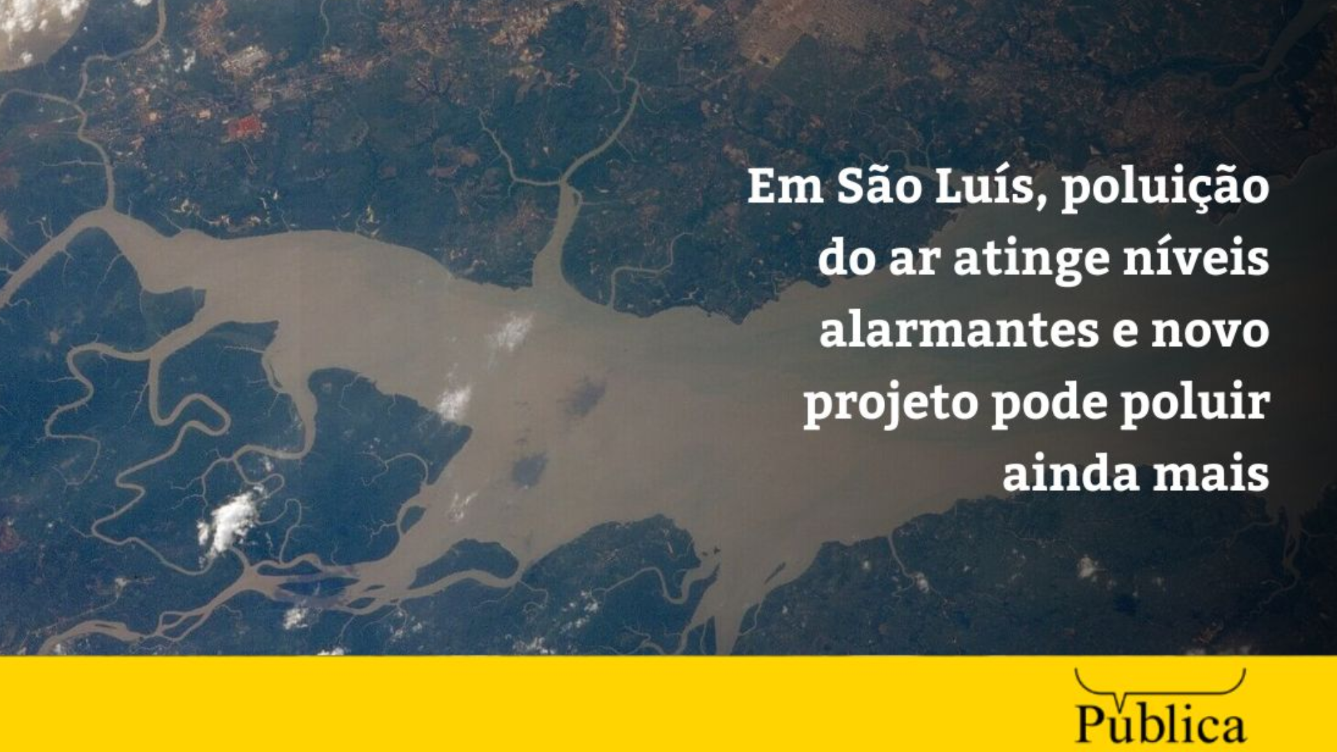 Imagem do projeto sobre poluição do ar em São Luís