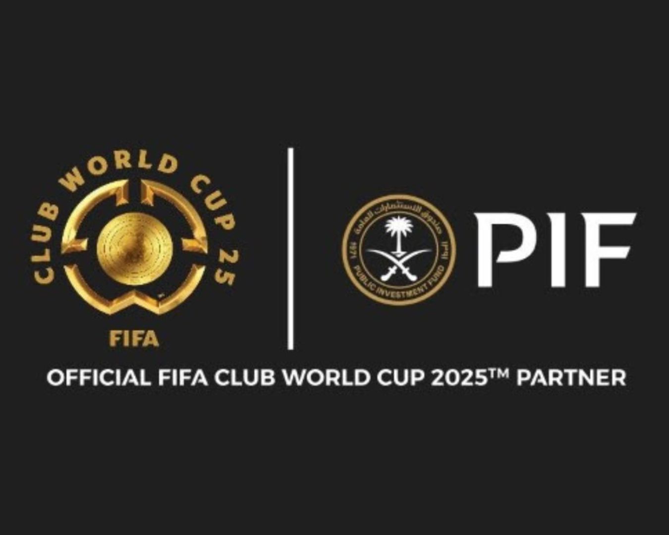 Placa de publicidade do PIF em estádio de futebol.