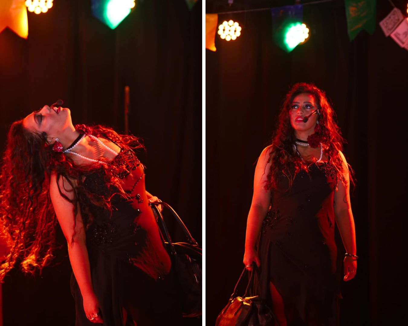 Raquel Martins como Inaura, em cena do espetáculo Lisbela e o Prisioneiro.