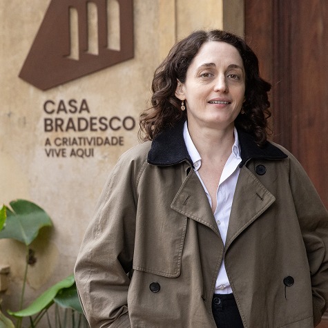 Eva Jospin na Casa Bradesco, em São Paulo