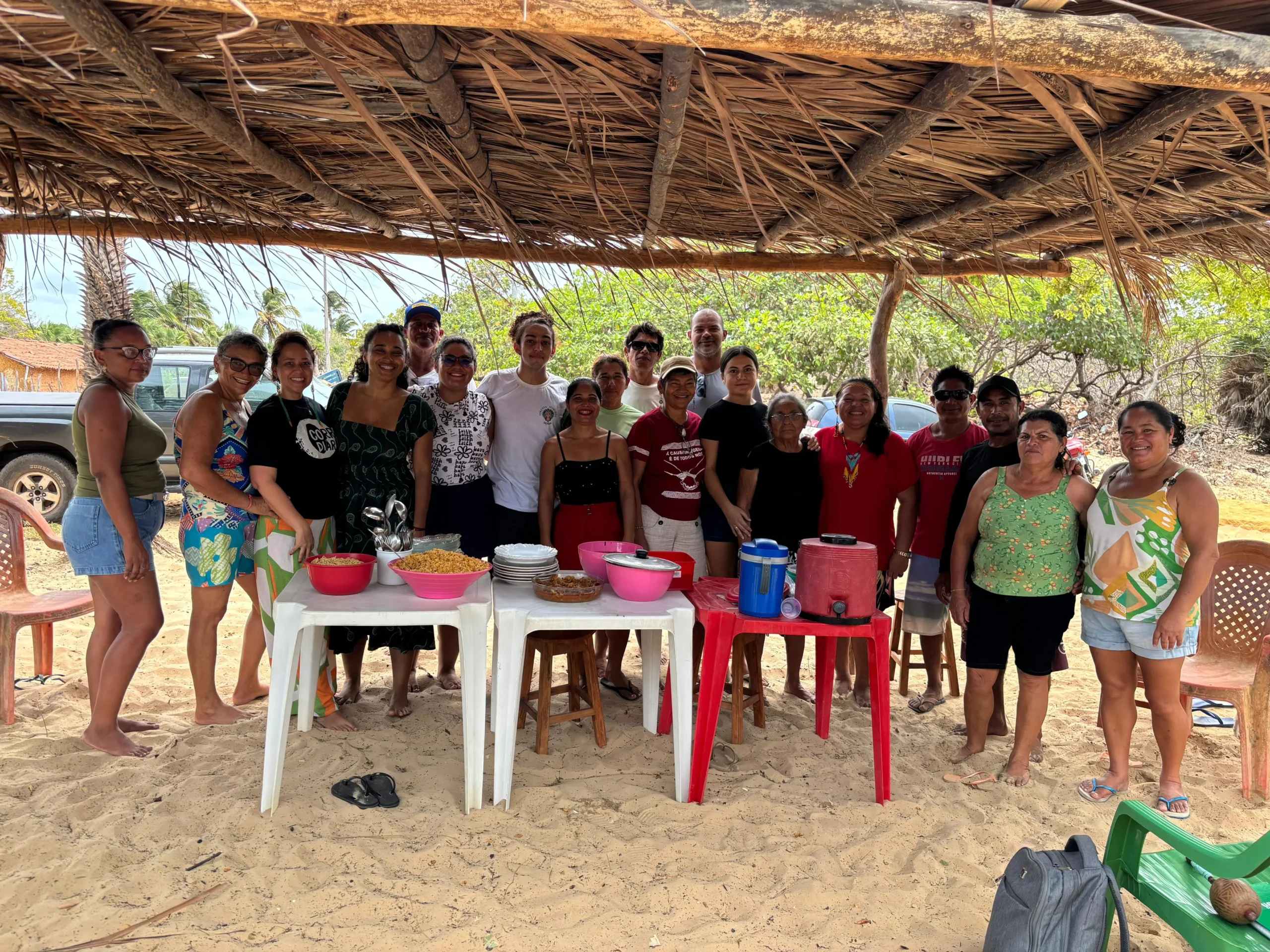 Roda de conversa do Círculo de Saberes com participantes reunidos