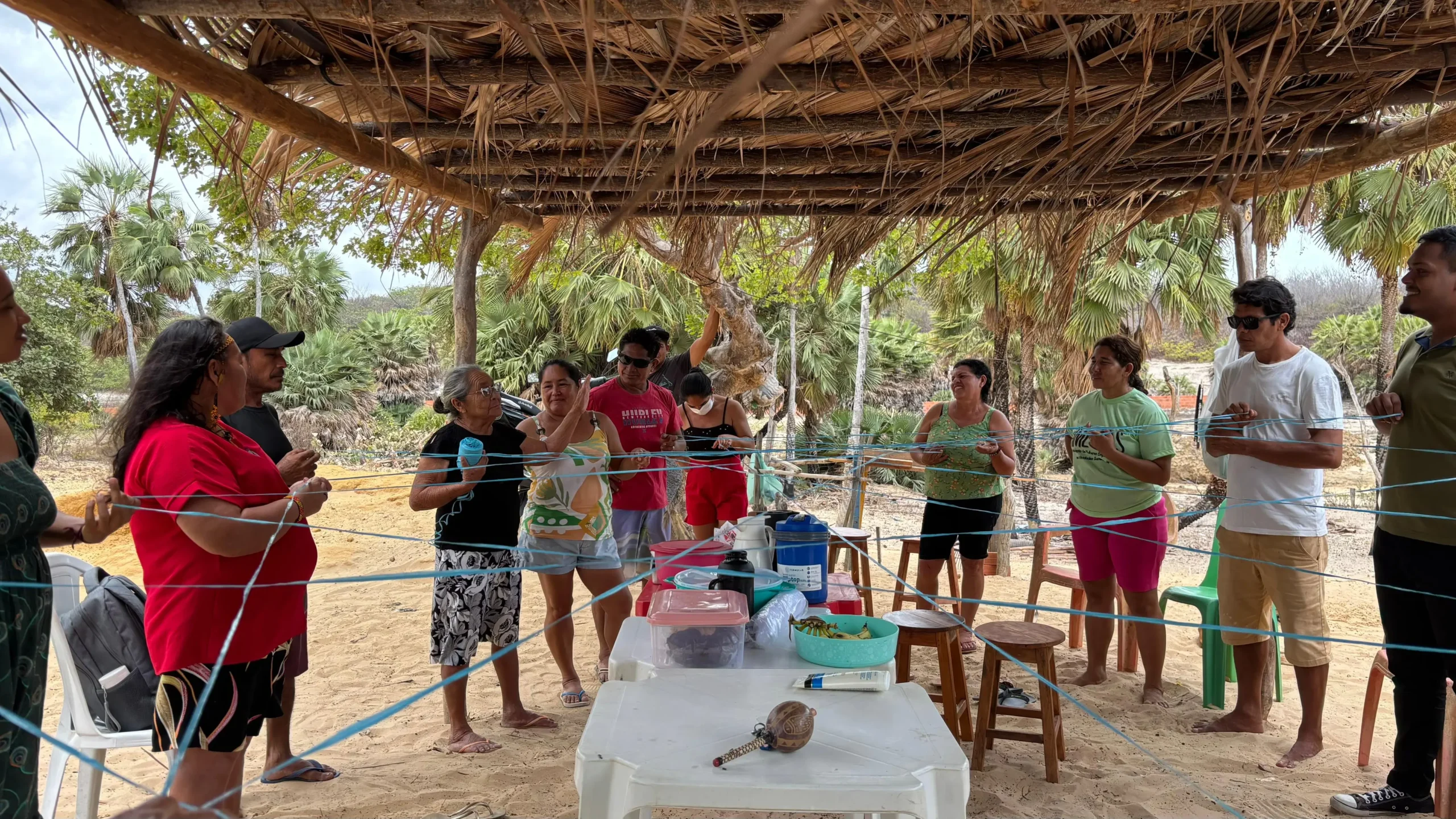 Representantes da Teia dos Povos do Maranhão participam do Círculo de Saberes