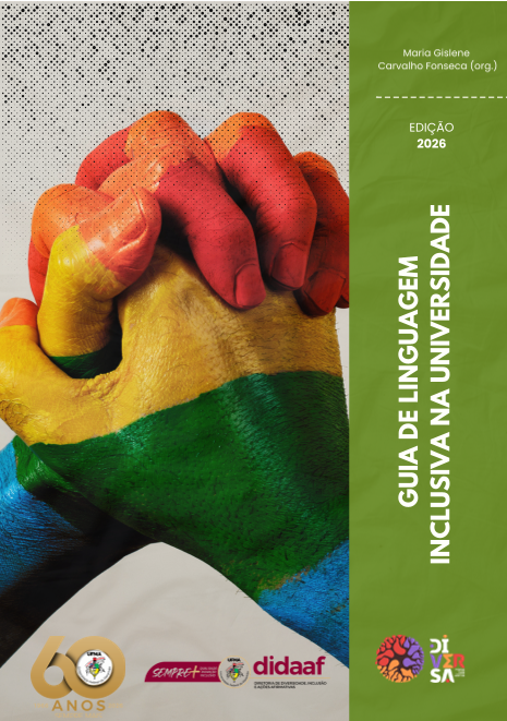 Capa do Guia de Linguagem Inclusiva na Universidade